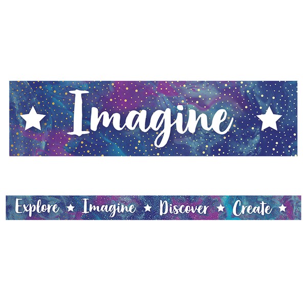 Carson Dellosa Galaxy Straight Borders, 36 Feet/Pack, PK6 108382 - main